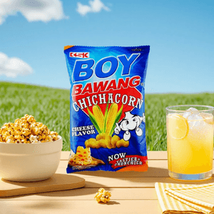 菲律宾BOY BAWANG 芝士玉米脆 爆米花  100g