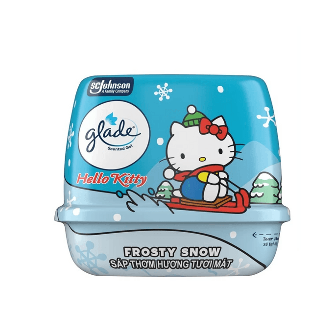 Room Air Freshener Hello Kitty Scented Gel - Frosty Snow Limited Edition 180g