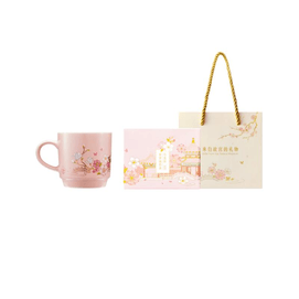 [중국 직배송] 고궁박물관 타오바오 | 사계절 도자기 머그컵, 박물관 문화창조물 물병, 봄맞이 새벽 340ml