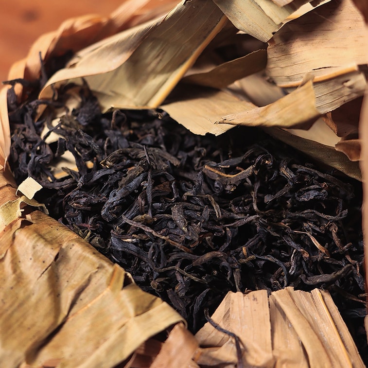 小師姐評茶 祁門安茶 安神養生茶 經典老六安糯香貢尖 傳統竹籃簬葉包裝中式茶禮 250克 4