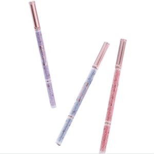 [중국 직배송] 플라워 노우스 보니 가든 아이라이너 젤 펜슬, 오래 지속되고 번짐 방지, 양면형, 50mg #02 카키 브라운