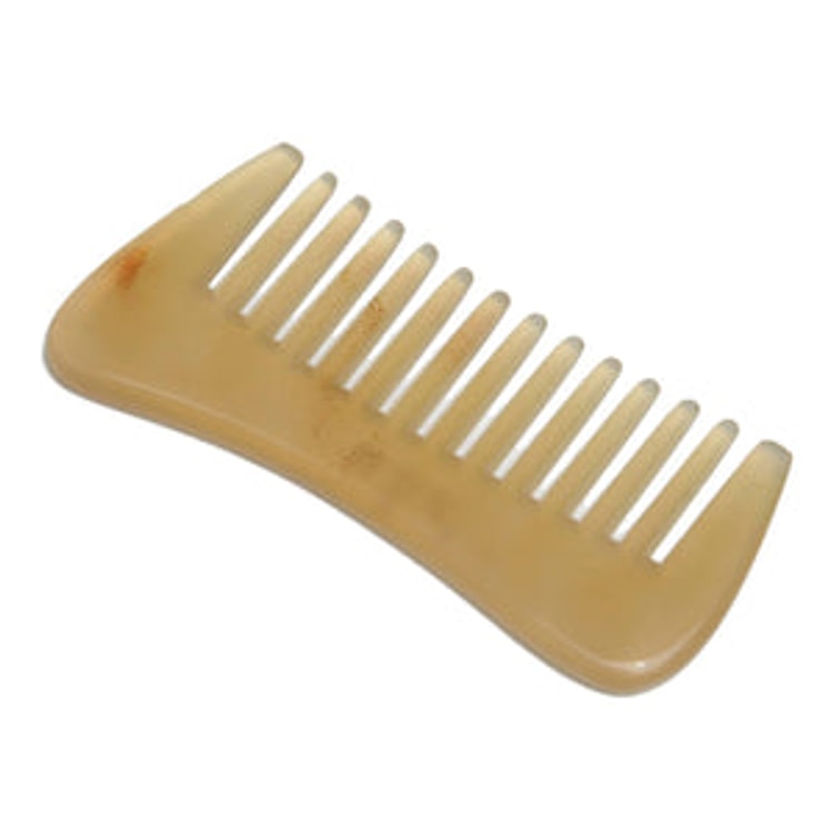 シープホーンコームナチュラルホーンコーム羊角天然角ハンドメイドコーム