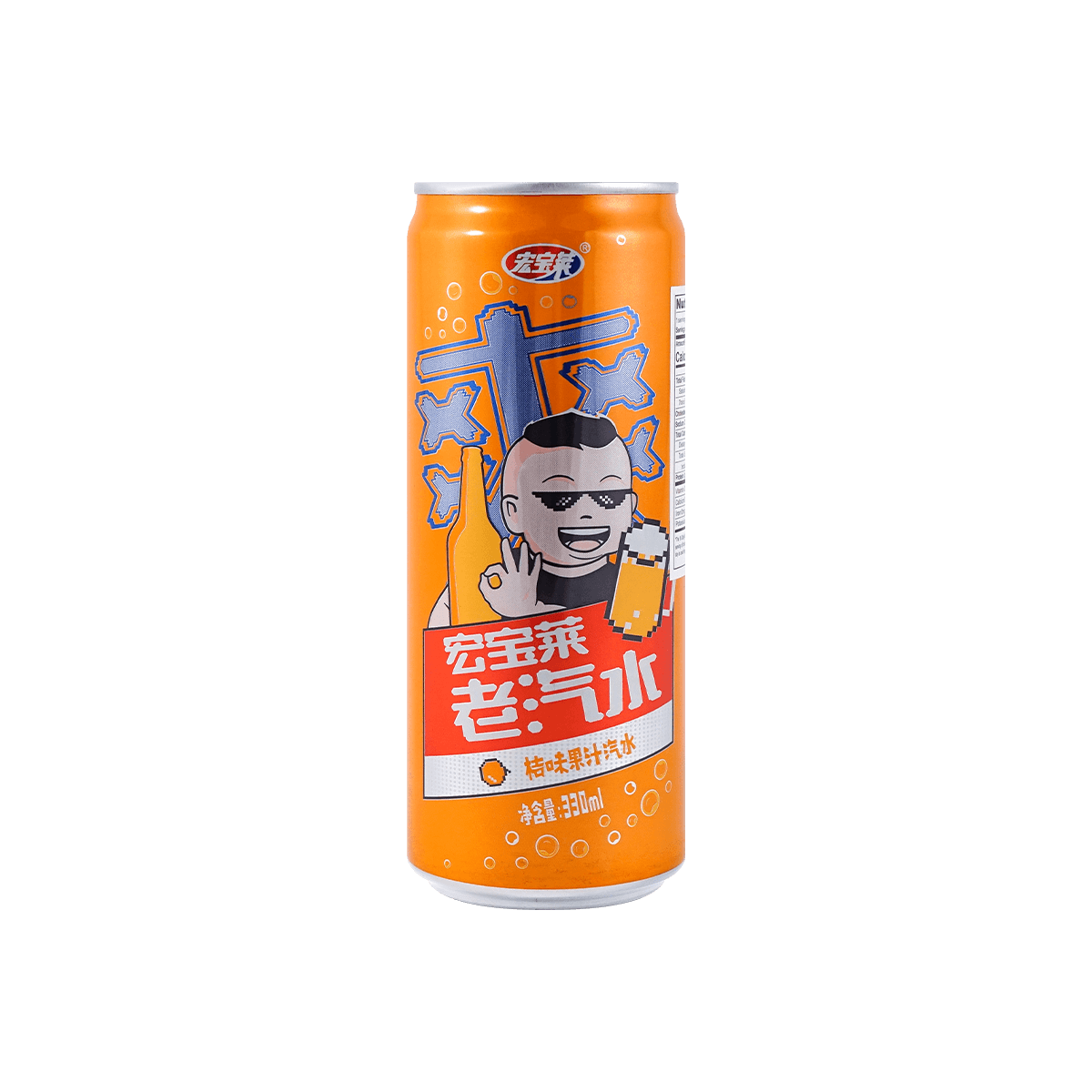 bestbefore4272022宏宝莱老汽水桔味330ml怎么样