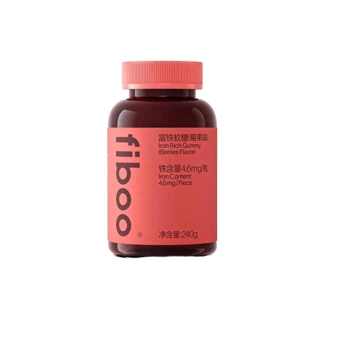 Iron Rich Gummies Women's Iron Supplement Exercise Blood Tonic 60 Capsules/Bottle