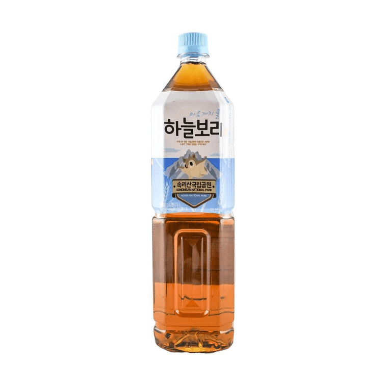 【0糖0脂0卡】韩国WOONGJIN熊津 大麦茶饮料 大瓶装 1.5L 15