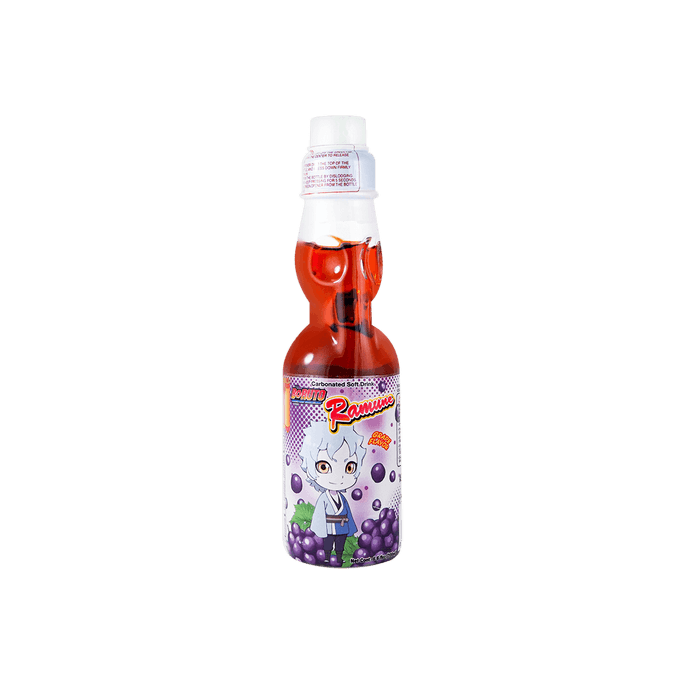 日本BORUTO 弹珠汽水 葡萄味 200ml 【火影忍者博人传-巳月】【动漫好物】