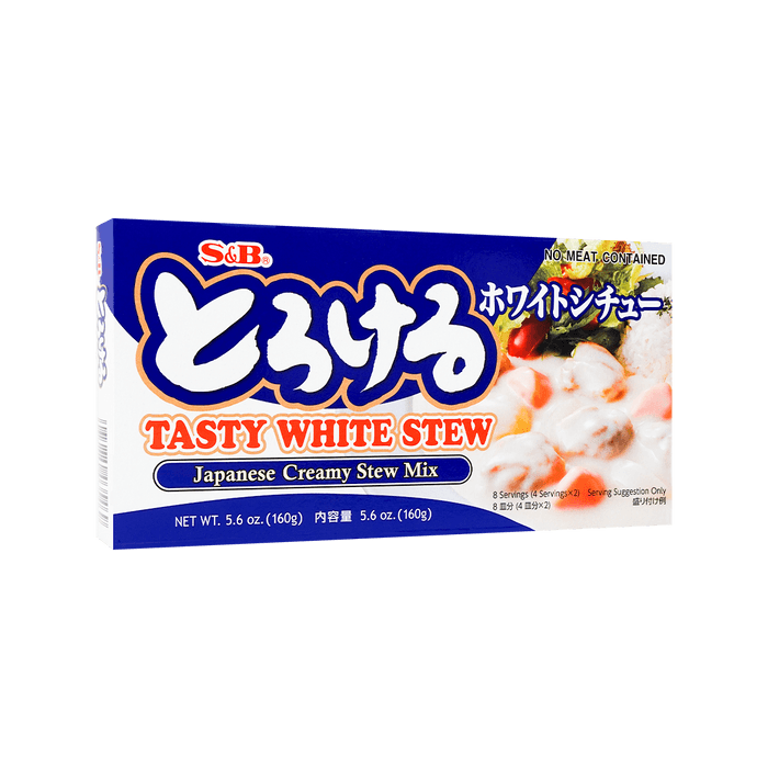 Torokeru Tasty White Stew Japanese Creamy Stew Mix, 5.64 oz