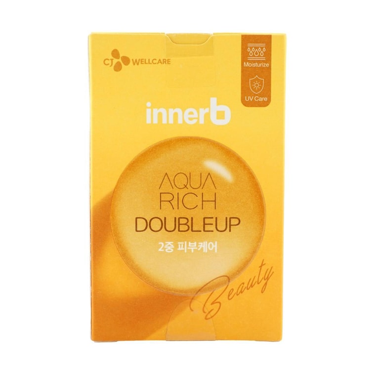 Innerb Aqua Rich DoubleUp, 56 Tablets, #Yellow Enhanced, Contains Milk Protein, Hyaluronic Acid 240mg 3