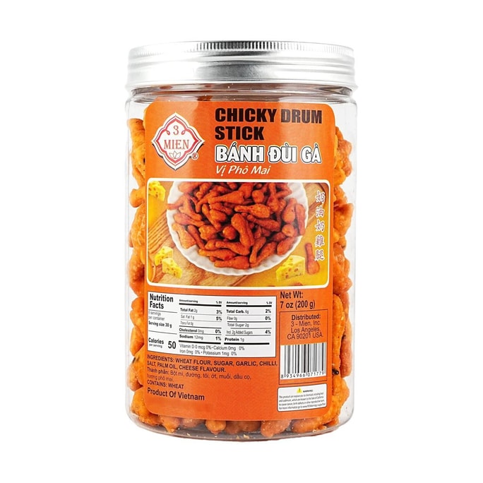 越南3-MIEN 奶油起司雞腿點心 200g