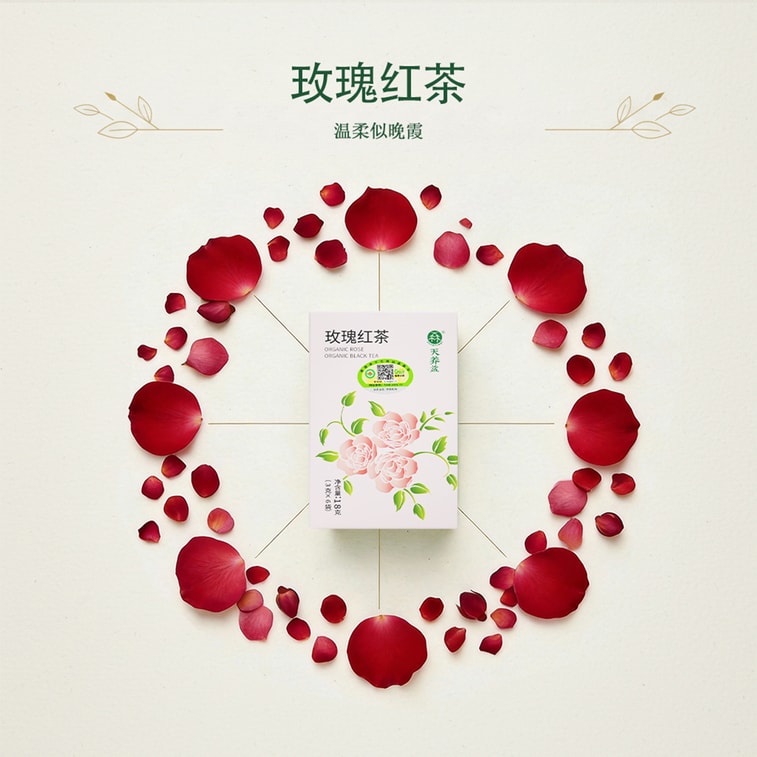 天養益 詩與遠方花茶禮盒 有機認證綠色健康54g 6