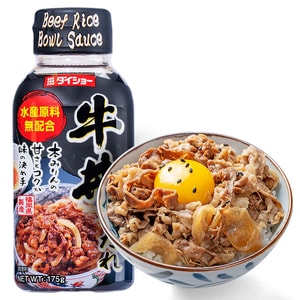 日本 大逸昌 日式牛井汁牛肉盖饭汁 175g*2瓶