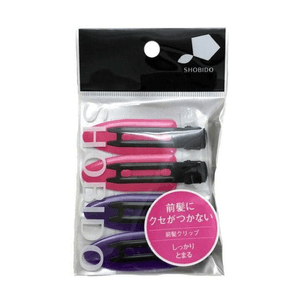 【日本直邮】 日本 SHO-BI 妆美堂 无痕刘海夹 4个 发夹 刘海 前发 美发 工具 便携 固定