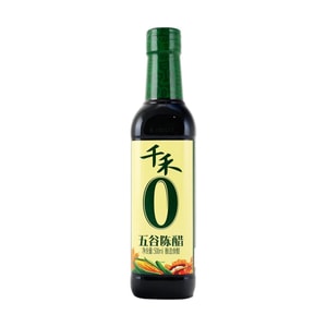 Five Grains Aged Vinegar ,16.9 fl oz 【For Dipping Sauce, Cold Dishes, Dumpling】