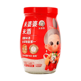 米婆婆 米酒 900g【湖北酒酿醪糟甜酒】【0蔗糖0脂肪】新老包装随机发货