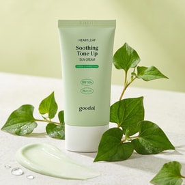 Heartleaf Soothing Tone Up Sun Cream, SPF50+ PA++++, 1.69 fl oz【Green Correcting for Sensitive Skin】