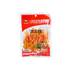 Dian Erwa's Yunnan And Guizhou Specialty Potato Chips And French Fries, A Popular Night Snack To Satisfy Your Craving And Binge-watch TV Series, 1 bag Of Spicy Potato Sticks
