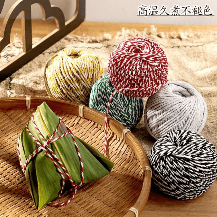 Zongzi Thread Zongzi Special Thread Pure Cotton White 70m * 3 Pieces 3