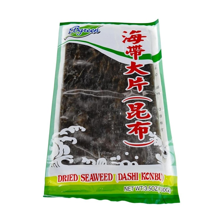 BIGGREEN家乡味 海带大片 昆布干货100g 拌菜煲汤火锅食材 4