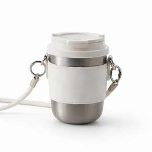 [As Seen with Li Bingbing] Insulated Coffee Tumbler with Hot and Cold Insulation, 300 ml 316 Stainless Steel Compact Portable Travel Cup