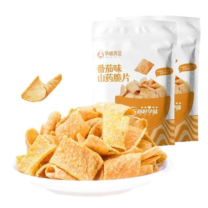 Yam Chips Snacks Snacks Nutritional Early Pregnancy Cravings Hunger Tomato Flavor 40g/bag *2