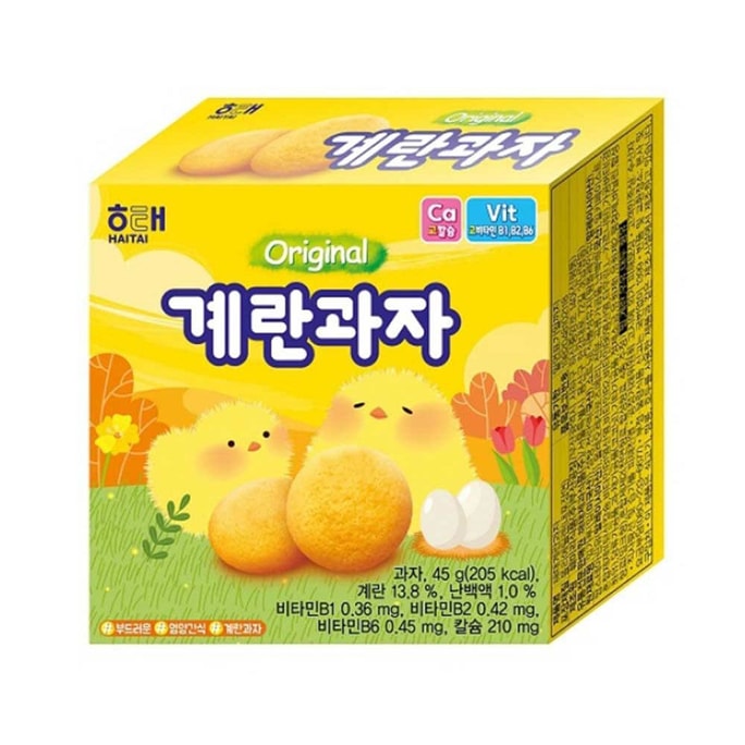 韓國HAITAI 海太鸡蛋餅乾45g