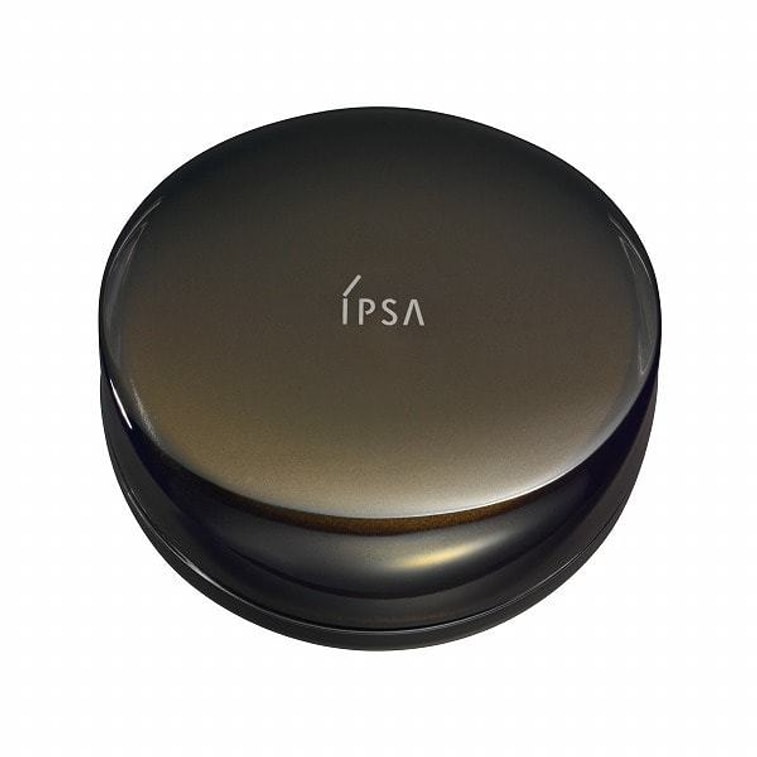 【贈品】【日本直郵】日本本土版 貴婦底妝 IPSA茵芙莎晶透菁華黑鑽透光粉底膏 黑晶粉霜 #201 暖調偏白 16g 3