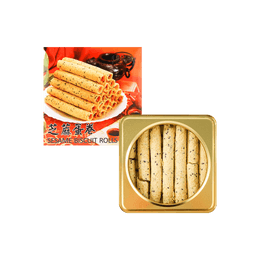 Sesame Biscuit Rolls - Sweet Rolled Wafers, 16oz