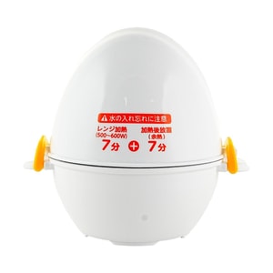 日本KAI贝印 微波炉煮鸡蛋器 家用早餐神器 一次可煮3个蛋