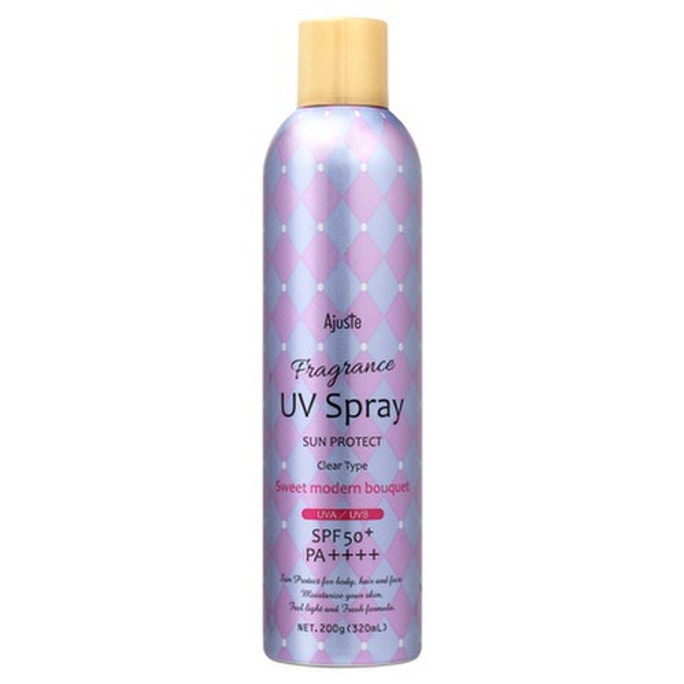 Fragrance UV Spray Sun Protect Clear Type SPF 50+ PA++++ Sweet Modern Bouquet 320ml