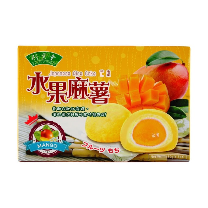 マンゴー風味のフルーツ餅 6.35オンス