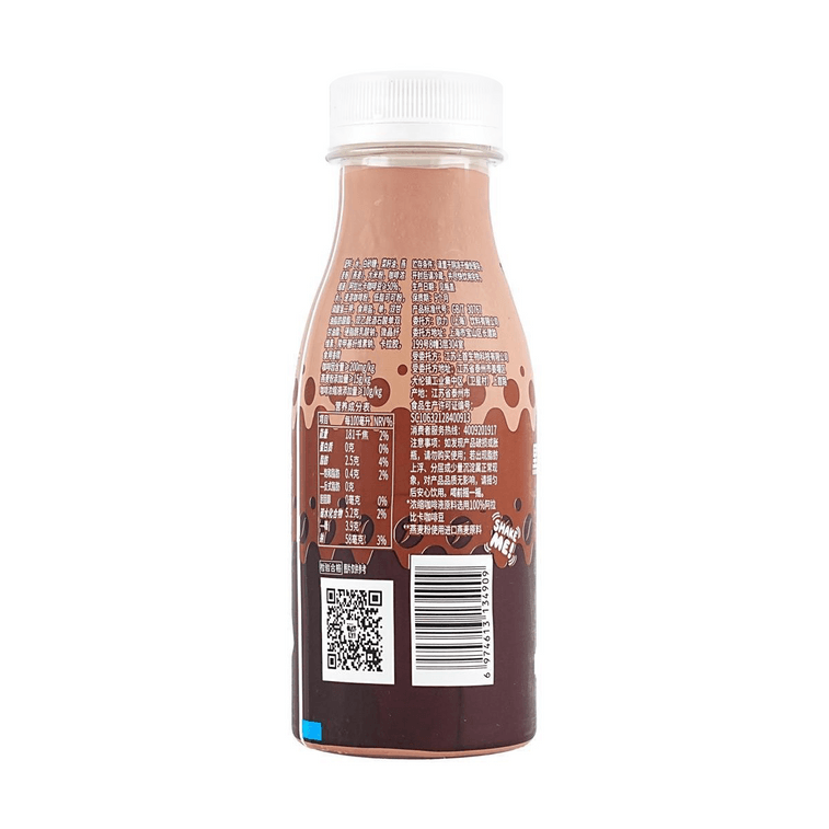 OATLY噢麦力 黑巧风味燕麦拿铁 低糖咖啡 252ml 5