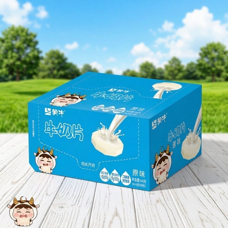 蒙牛 牛奶片原味特产内蒙古儿童糖果休闲零食奶片144g