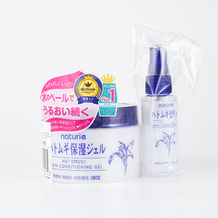ハトムギ スキンコンディショニングジェル 180g ギフト ハトムギ スキンコンディショナー トナー スプレー セット 4