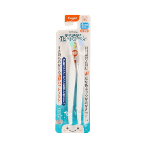 Teteo First Toothbrushing Finishing Brush  Toothbrush Toothpaste (2 pieces)