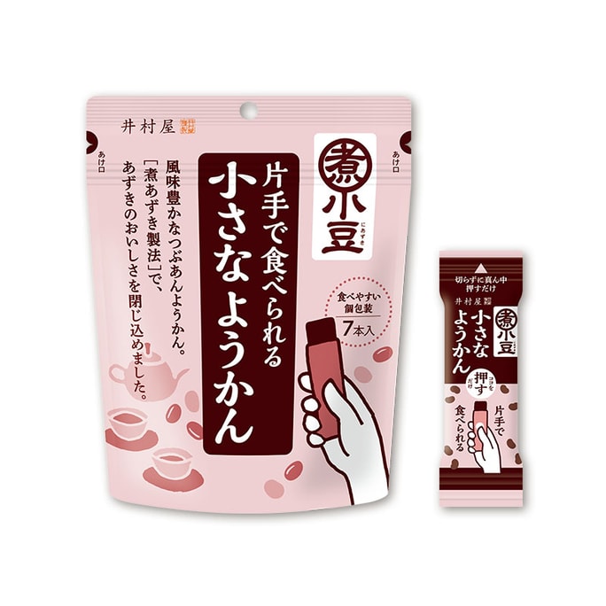 Imuraya Small Yokan Eaten With One Hand Adzuki Beans 15g*7