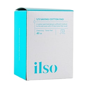 1/3 Saving Cotton Pad, Cleansing·Toner Pad, 40pcs