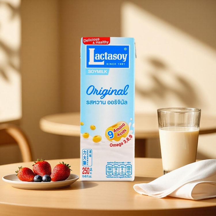 LACTASOY Original Soymil,8.5 fl oz - Yami.com