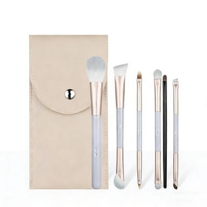 1 Set Ivy & Blue Bell Makeup Brushes, Ultra Soft Bristles, For Beginners, Includes Loose Powder Brush & Eyeshadow Brush, Authentic Cangzhou Brushes, China