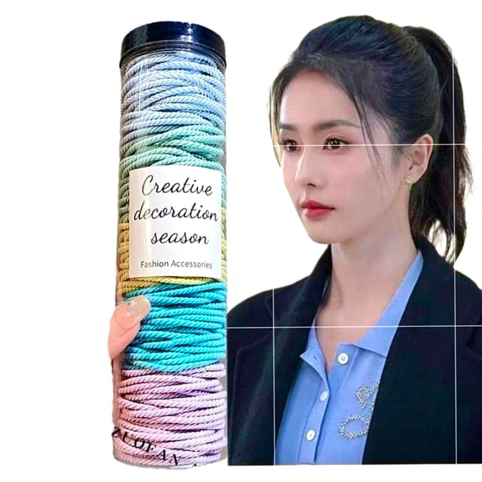 High Elasticity Hair Bands Scalp Rope 100pcs