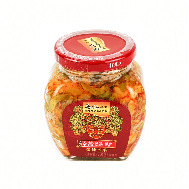 Light Salted Vegetables Pickled Mustard In Chili Oil Mild Spicy, 10.58 oz 10