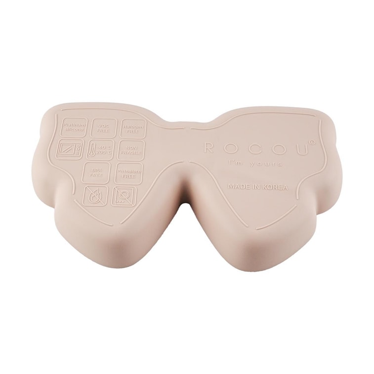 아기 실리콘 접시 먹이기 접시, 몽환 핑크 6.7인치 x 11.4인치 x 1.3인치 6