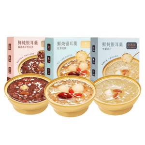 Snow pear and lily 168g per box + Willow branch and sweet dew 168g per box + Red date and longan 168g per box