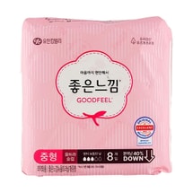 오리지널 울트라 윙스 생리대, M/L 사이즈, 8개입