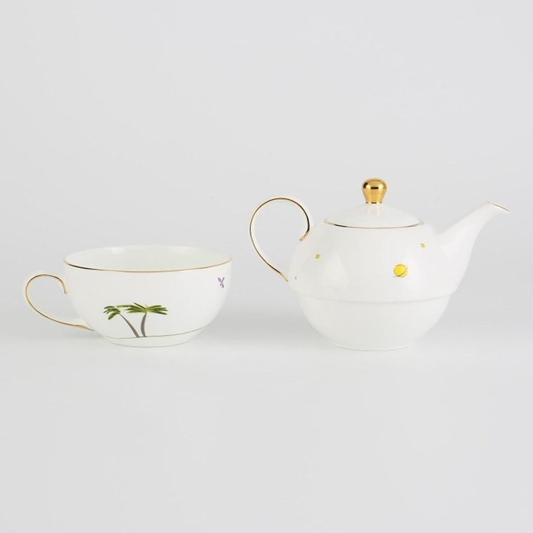 THE BEAST野獸派 小王子夢想家系列 骨瓷茶杯茶壺茶具套裝禮盒 單人茶具 9