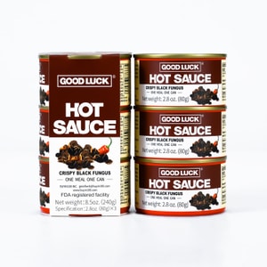 CRISPY BLACK FUNGUS HOT SAUCE 3CANS