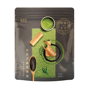 盛香珍 抹茶芝麻厚卷烧 94g【职人茶系】【静冈抹茶】