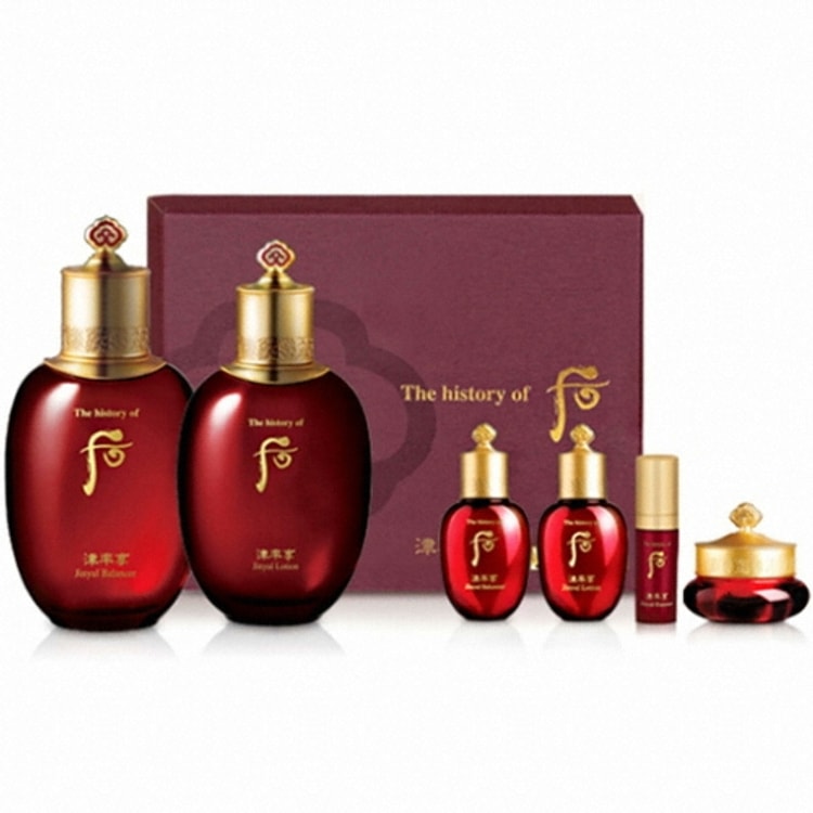 韩国THE HISTORY OF WHOO 津率享平颜润肤Set - 亚米