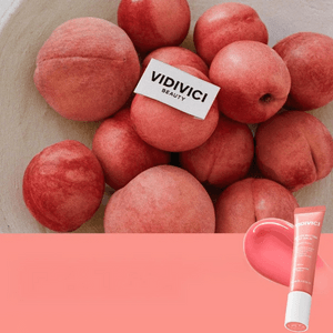Peptide Butter Tint Balm Mini Set, 0.42 oz. #05 Heart Beach, with Mini Balm, 0.08 oz. #10 Coco Espresso【Limited Edition】