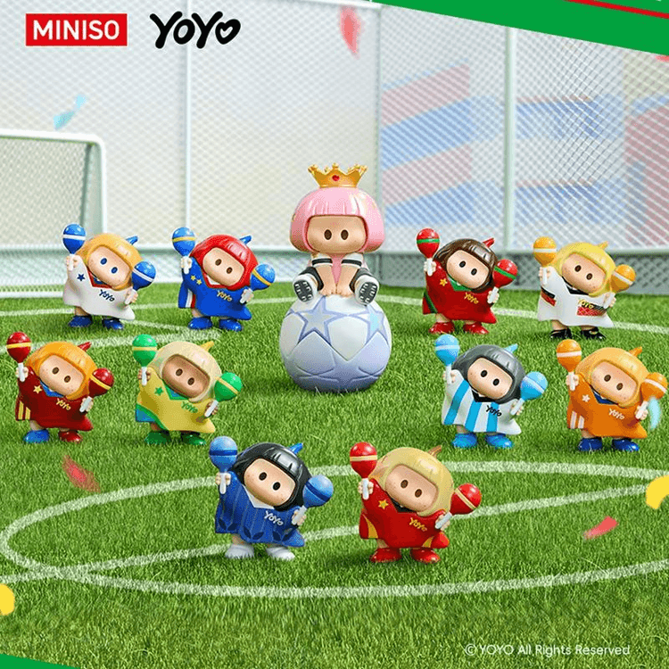 中国直送】 MINISO 名創優品 YOYO SURE WIN 稳稳赢シリーズ フィギュア