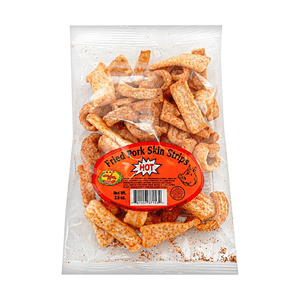 Spicy Pig Skin Strips 2.5 oz